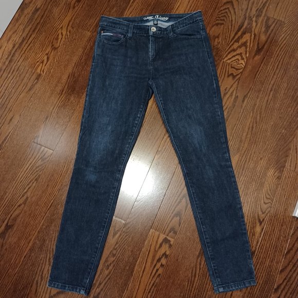 Tommy Hilfiger Classic Skinny Jean Size 6 Blue Denim - Picture 5 of 5